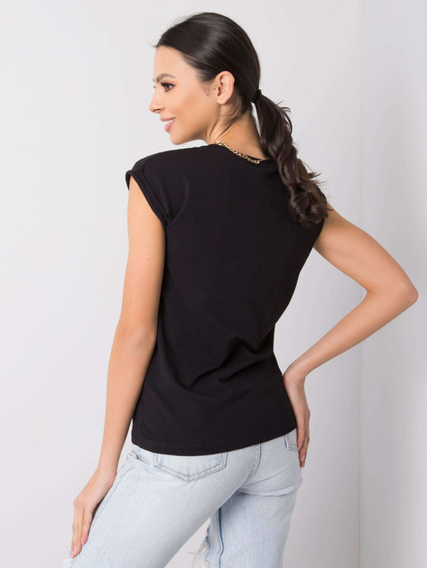 Czarny t-shirt Elisabetta