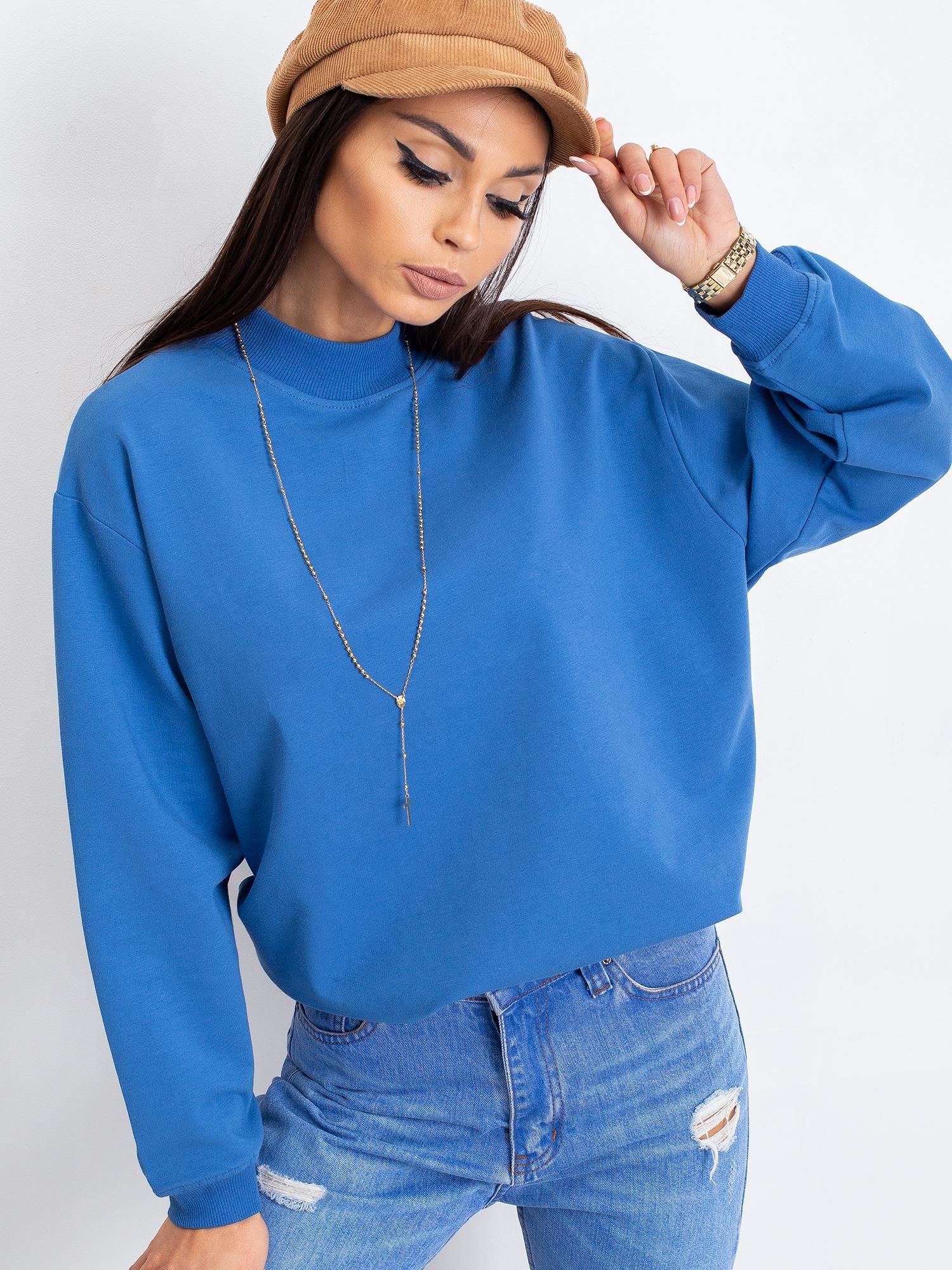 Niebieska bluza Twist
