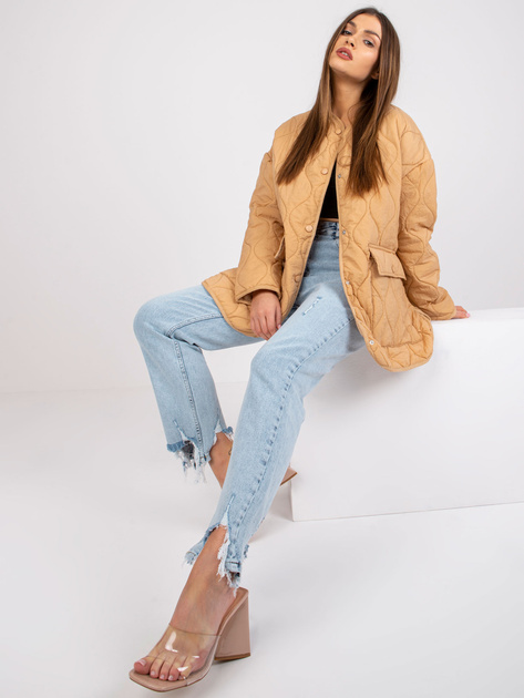 Camelowa kurtka przejściowa Callie RUE PARIS