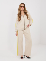 Fango dresowy komplet z bluzą oversize RUE PARIS 