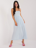 Hurt Light Blue Maxi Skirt 2in1 Clarence OCH BELLA