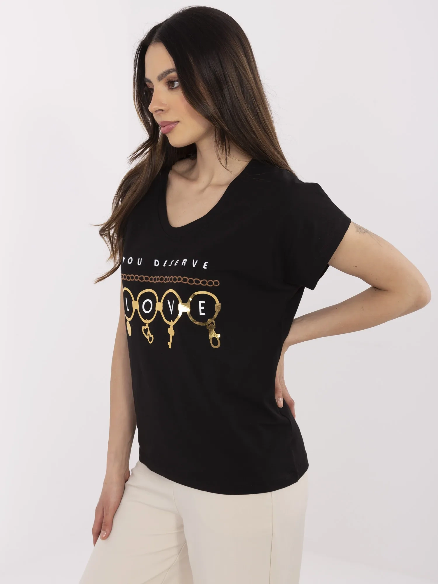 T-shirt czarny