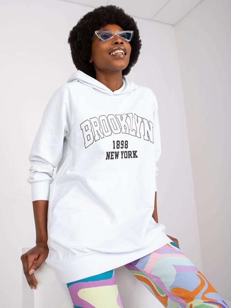 Biała damska bluza dresowa Roxane