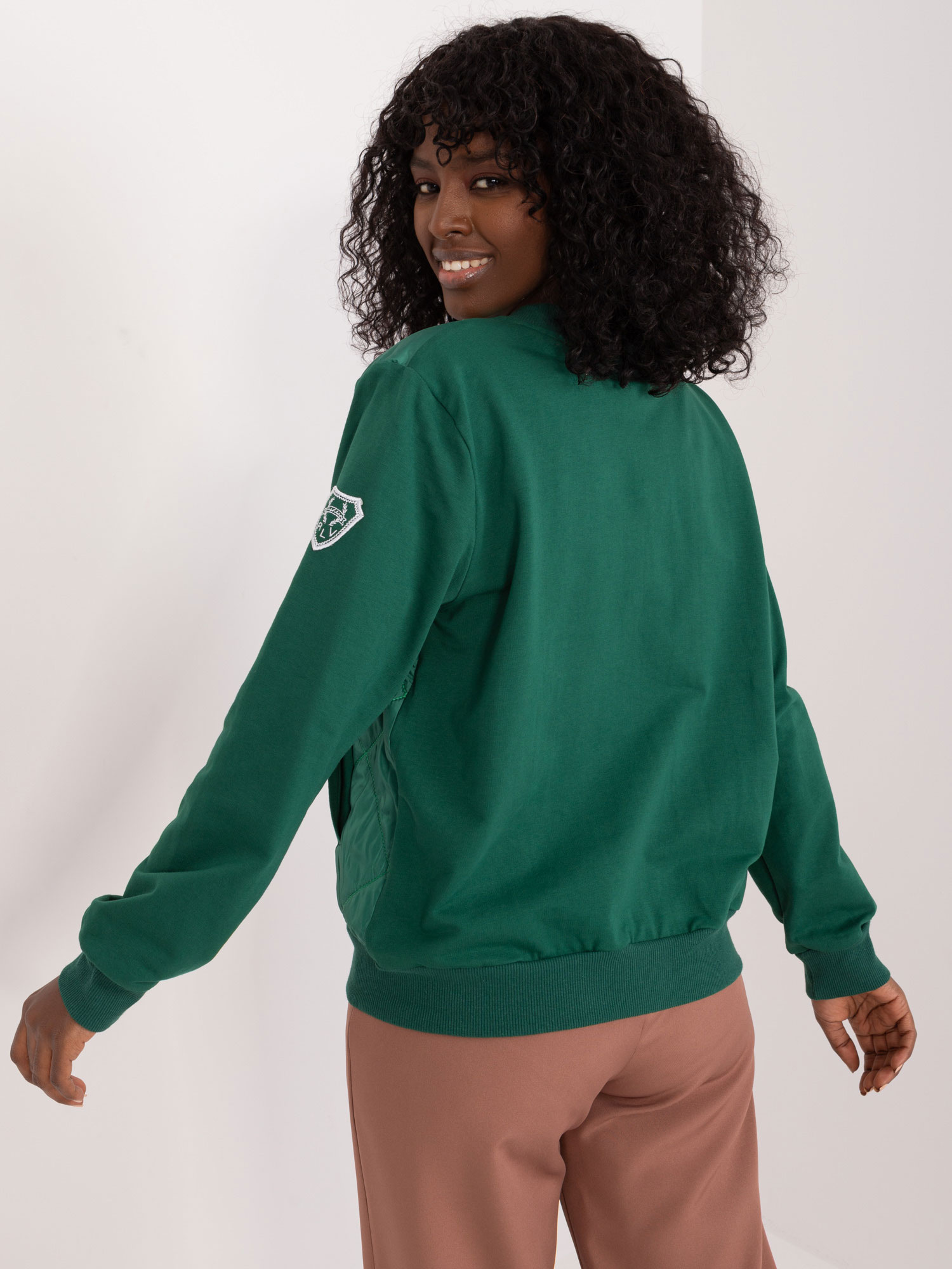 Bluza ciemny zielony