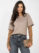 Fango damska bluzka z miękkiego materiału