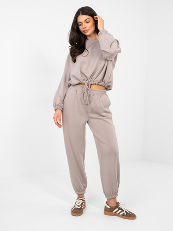 Fango dresowy komplet ze spodniami typu jogger RUE PARIS 