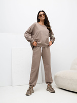 Fango dwuczęściowy komplet z naszywką RUE PARIS