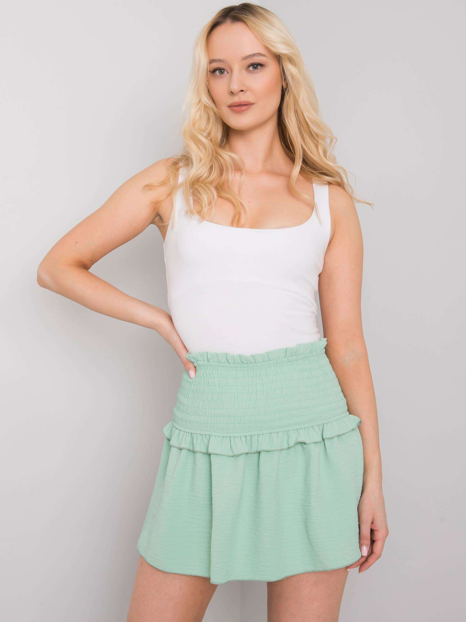 Mint mini skirt Joanna OCH BELLA