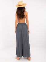 Hurt Grafitowe letnie spodnie typu szwedy OCH BELLA