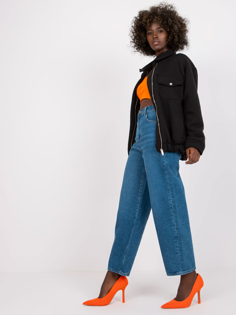 Czarna kurtka przejściowa pikowana Tivoli RUE PARIS