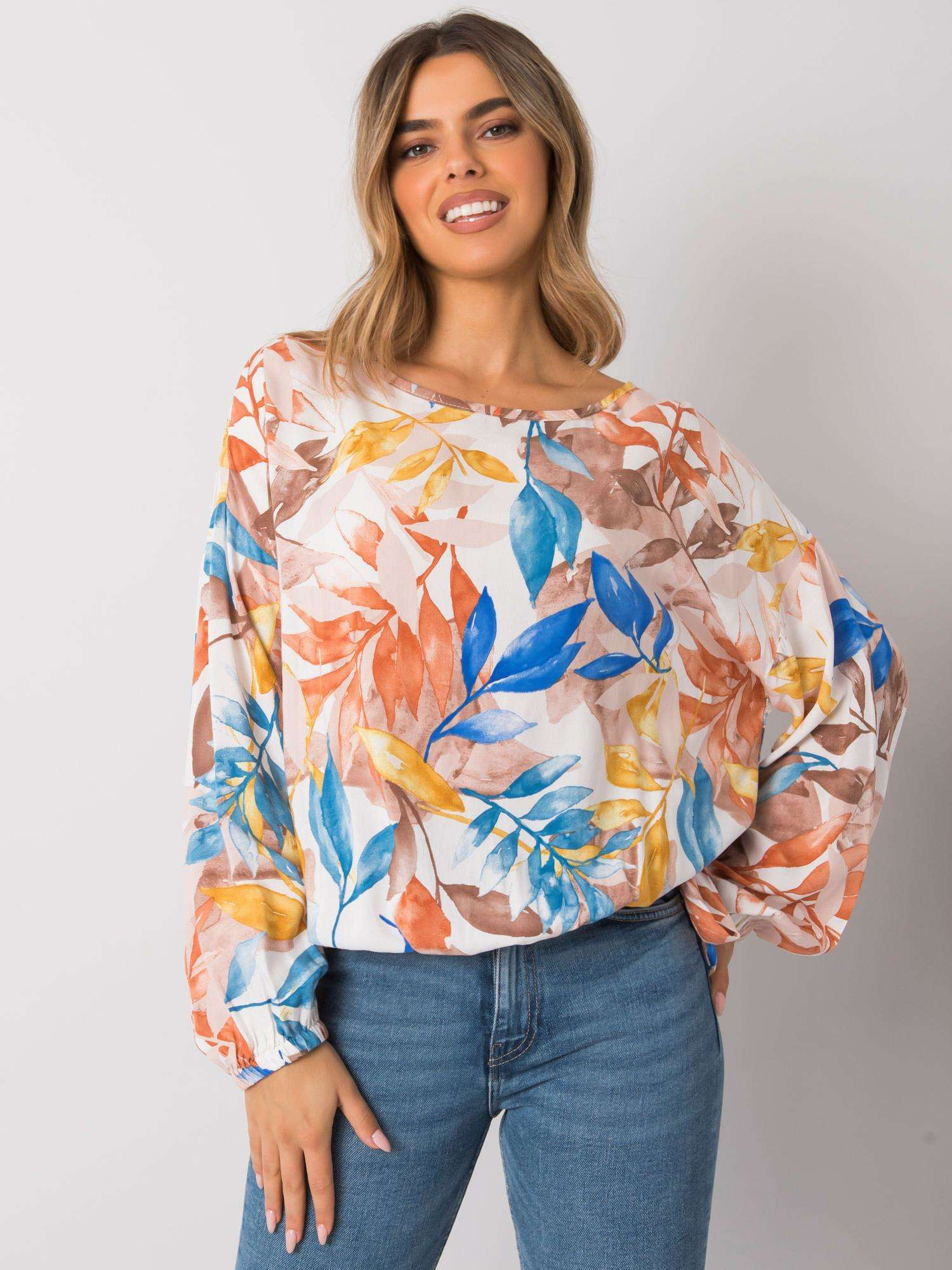 Beżowa bluzka oversize Chellise 