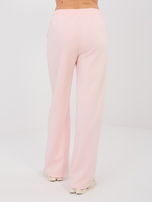 Pastelowy różowy komplet z miękkiego materiału RUE PARIS   