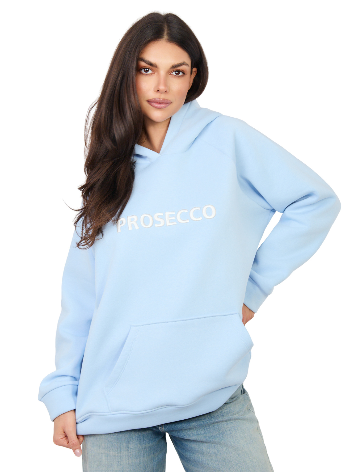 Bluza jasny niebieski