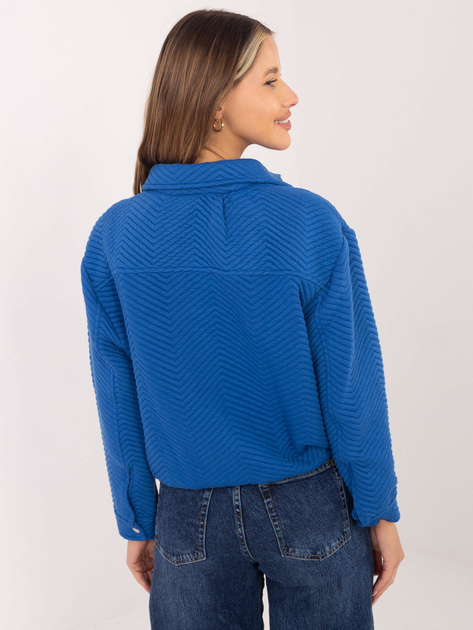 Ciemnoniebieska damska kurtka z podszewką Tivoli RUE PARIS