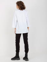 Hurt Czarny trzyczęściowy komplet casualowy z bluzką oversize