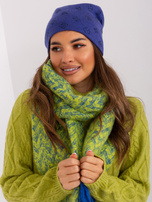 Hurt Ciemnoniebieska damska czapka z aplikacjami