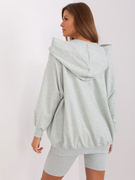 Hurt Jasnoszary melanżowy komplet trzyczęściowy z topem