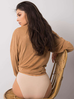 Beżowe damskie majtki