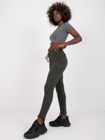 Ciemne khaki spodnie Approachable