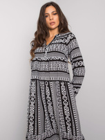 Schwarzes Kleid aus Viskose von Diega.