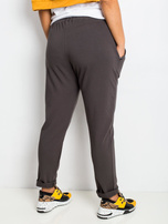 Khaki spodnie plus size Savage