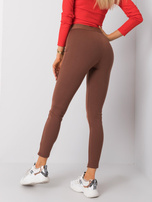 Brązowe spodnie Georgia RUE PARIS