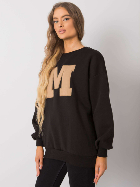 Czarna bluza bawełniana Armelle