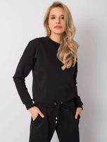 Črna bluza Casilda RUE PARIS.