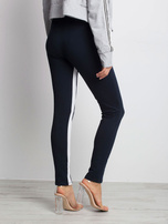 Navy blue Defined sweatpants