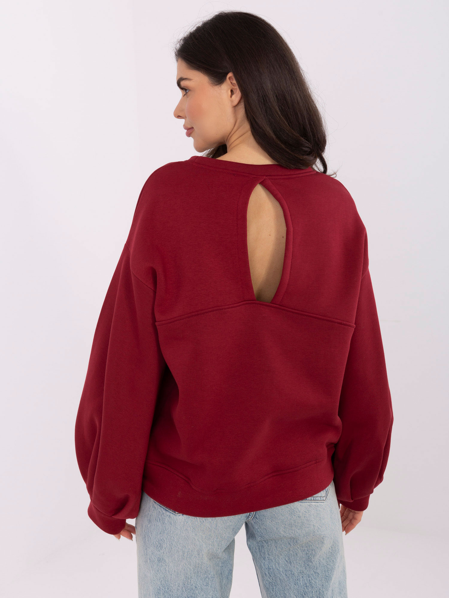 Bluza bordowy