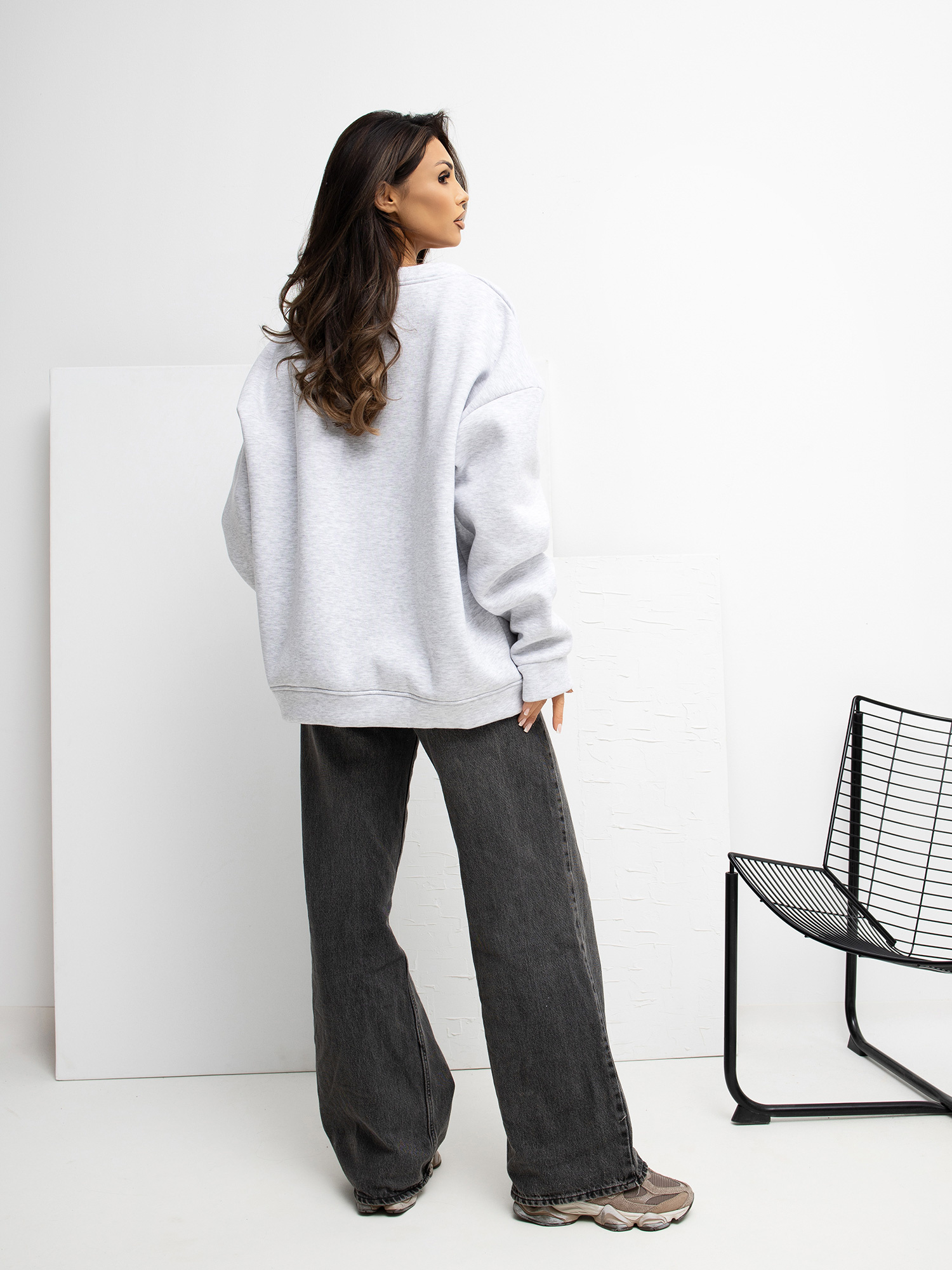 Bluza jasny szary