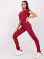 Bordowe spodnie Approachable