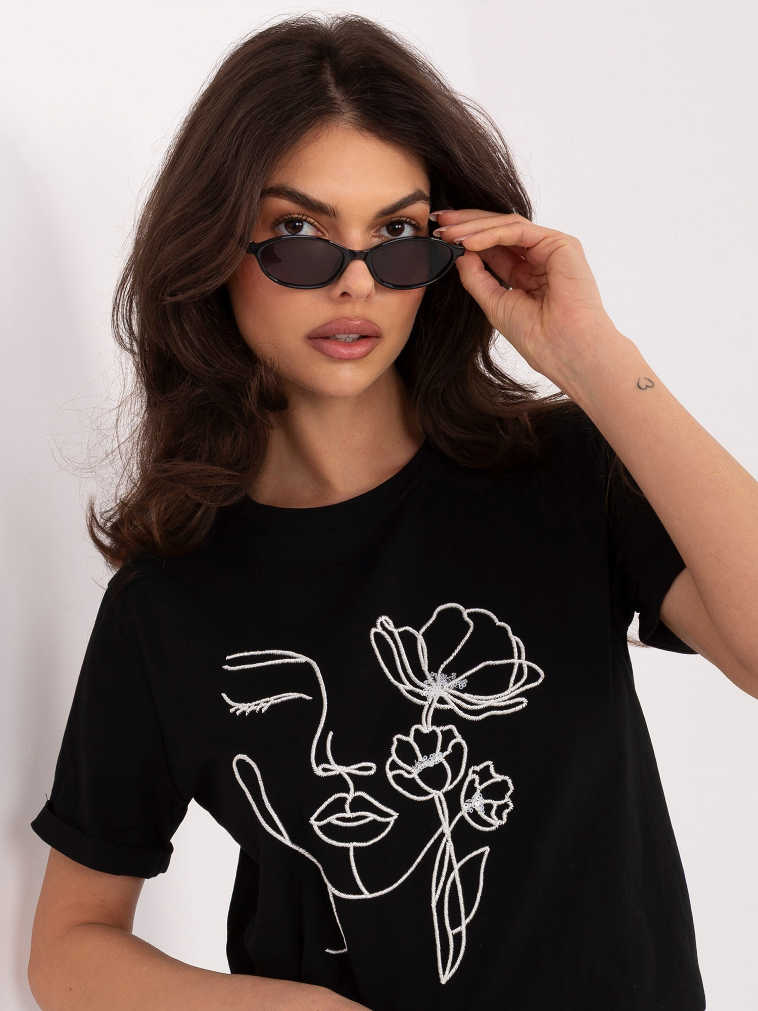 T-shirt czarny