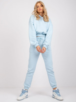 Light blue two-piece sweatsuit set Auxerre
