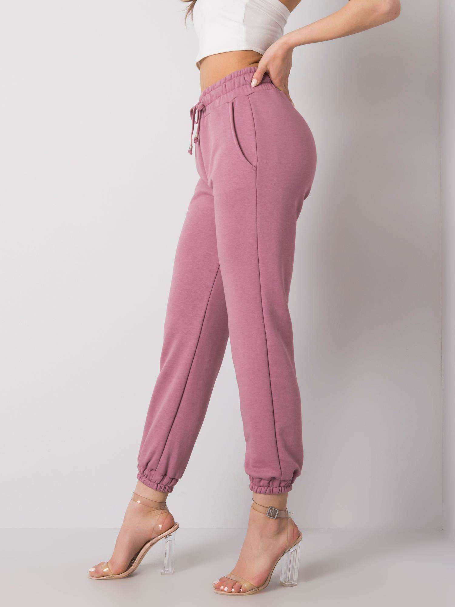 Agueda RUE PARIS Dirty Pink Pants