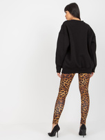 Hurtownia online Czarna dresowa bluza basic oversize