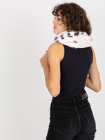 Hurtownia online Jasnoróżowy szal damski we wzory