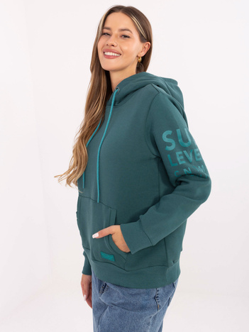 Morska bluza kangurka z kapturem SUBLEVEL