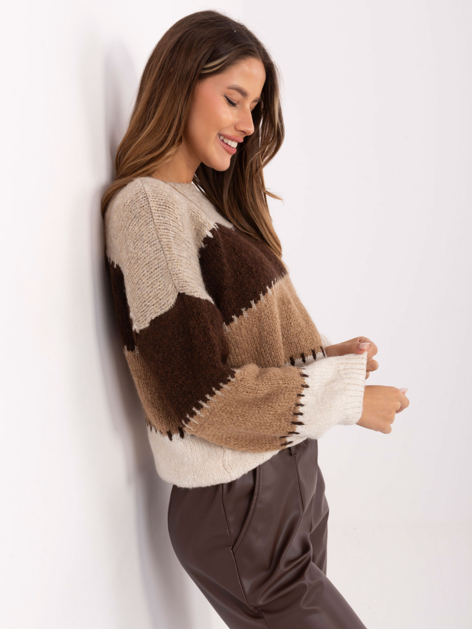 Sweter jasny beżowy