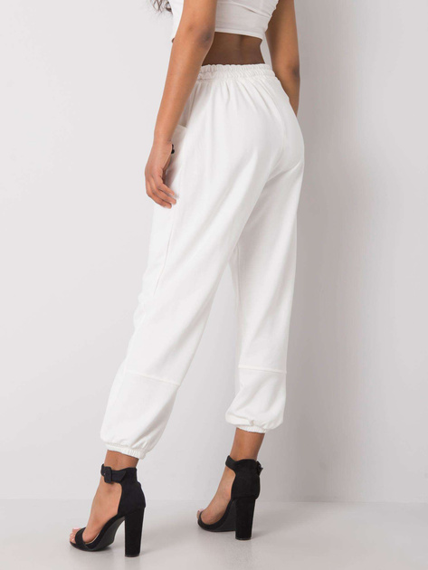 Białe spodnie dresowe Richelle