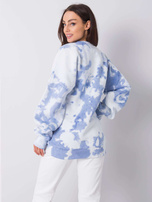 Niebieska bluza tie-dye Tamara RUE PARIS