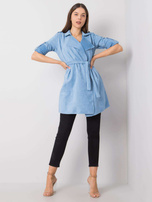 Niebieska narzutka Smith 