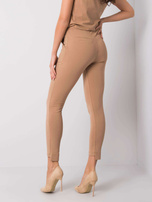 Camelowe spodnie Debora 