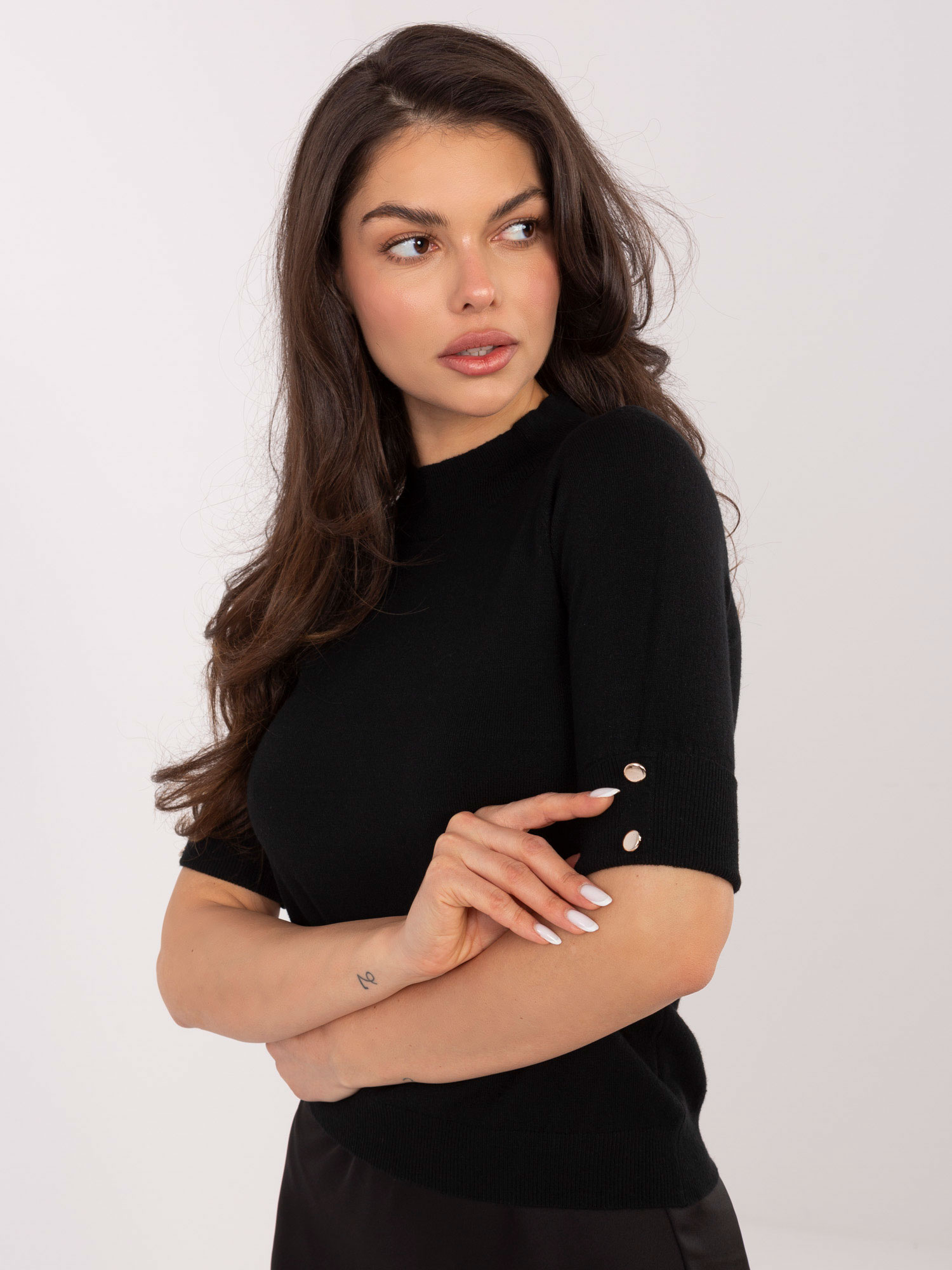 Sweter czarny