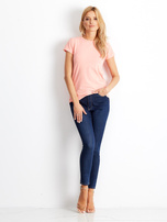 Brzoskwiniowy t-shirt Peachy