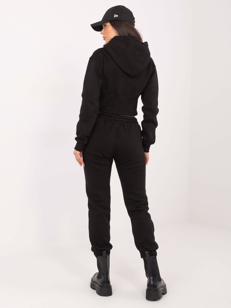 Czarny komplet dresowy ze spodniami Ambretta