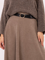 Fango rozkloszowana spódnica z dzianiny RUE PARIS 