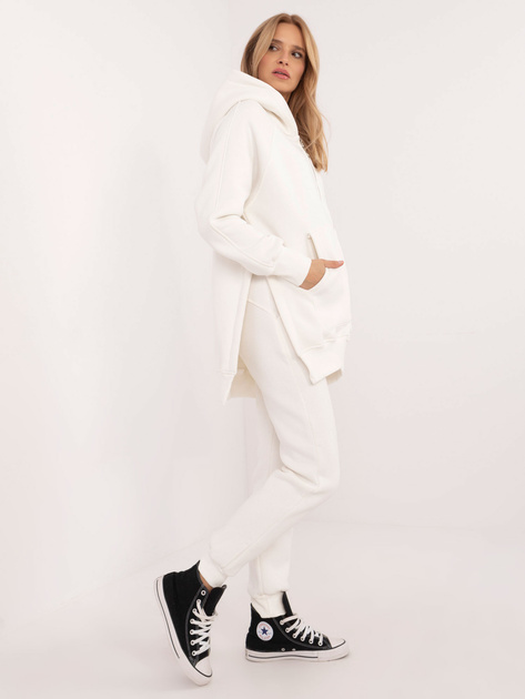 Hurtownia Ecru ocieplany komplet basic ze spodniami