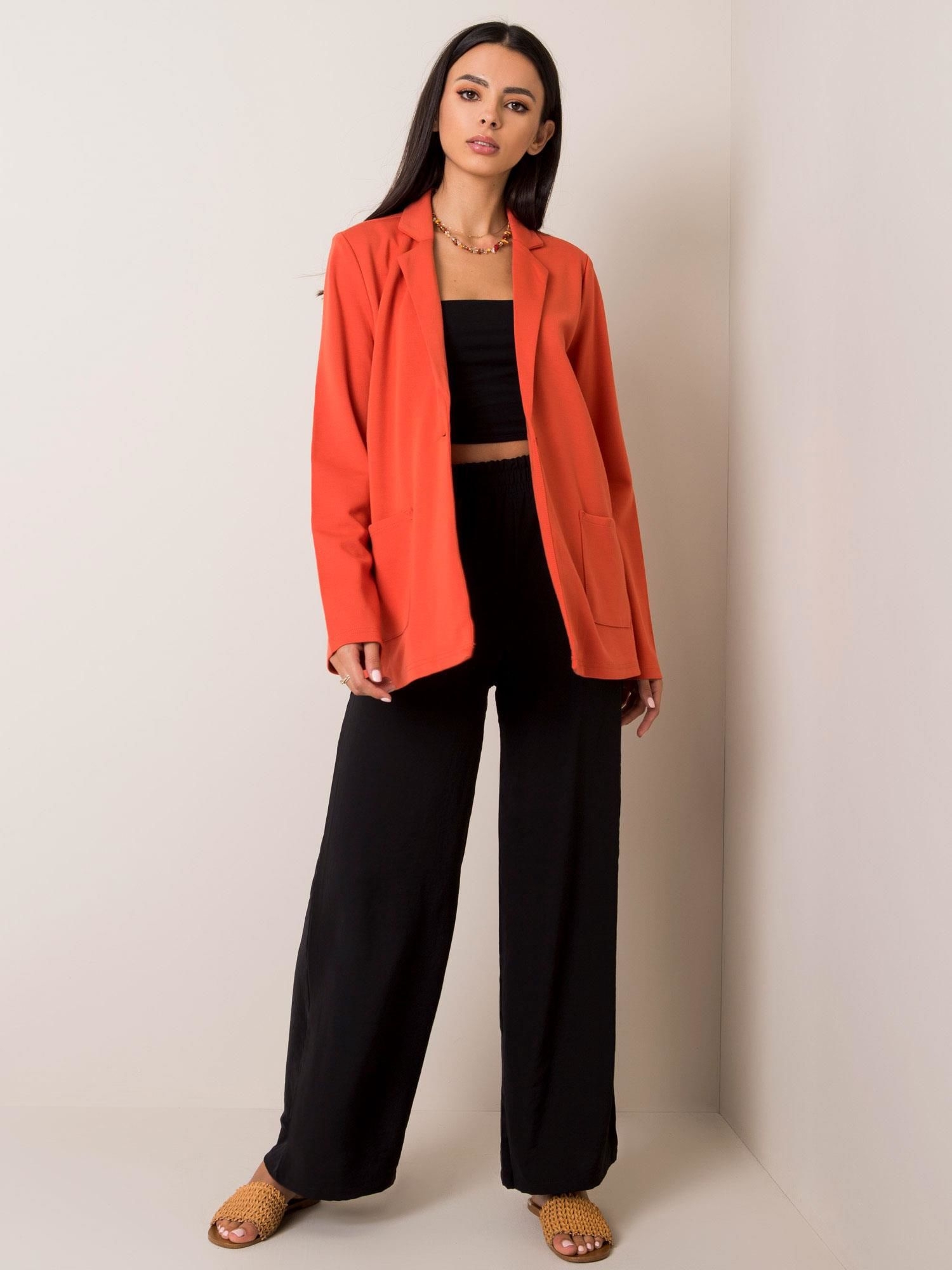 Ziegelrote Jacke Clara SUBLEVEL.