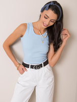 Jasnoniebieski top Kessi